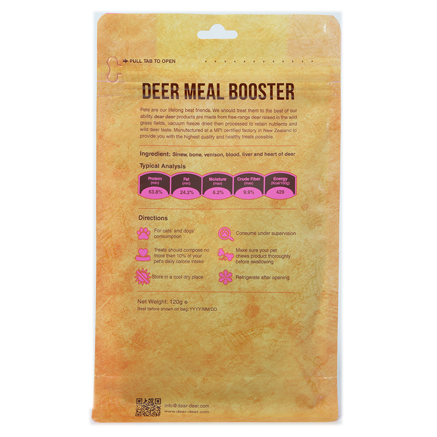 dear deer 貓狗零食 保健系列 鹿增鮮 120g (41401) 圖 2