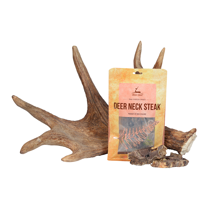 dear deer 狗零食 耐咬潔齒系列 鹿頸扒 100g (40305) 圖 3