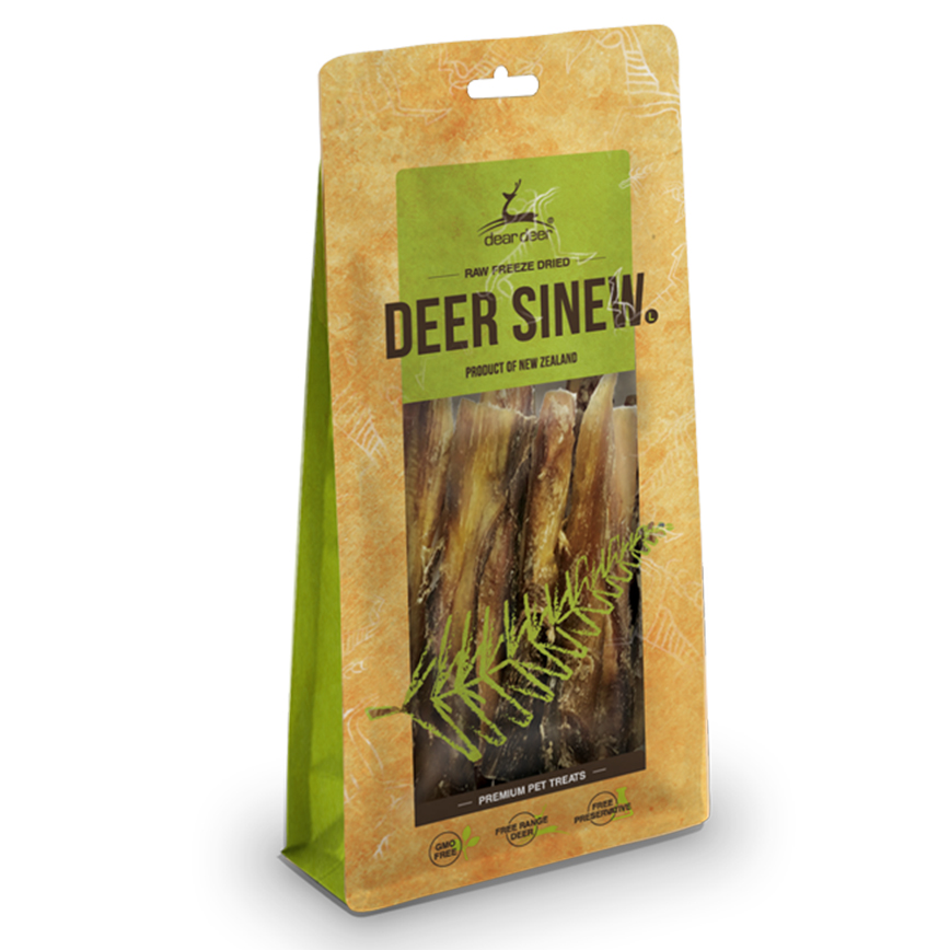 dear deer 狗零食 耐咬潔齒系列 鹿筋條 大號 150g (40213) 圖 1