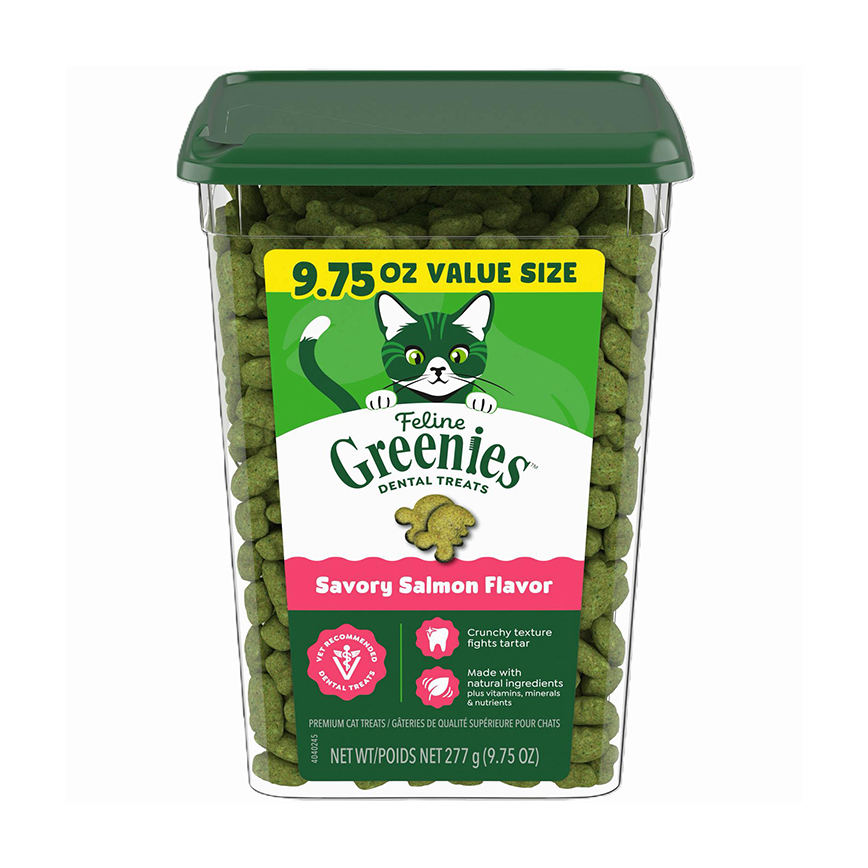 Greenies 貓潔齒餅 珍寶桶 9.75oz