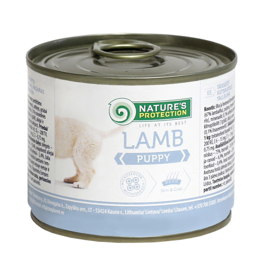 Nature's Protection 幼犬羊肉主食罐 200g