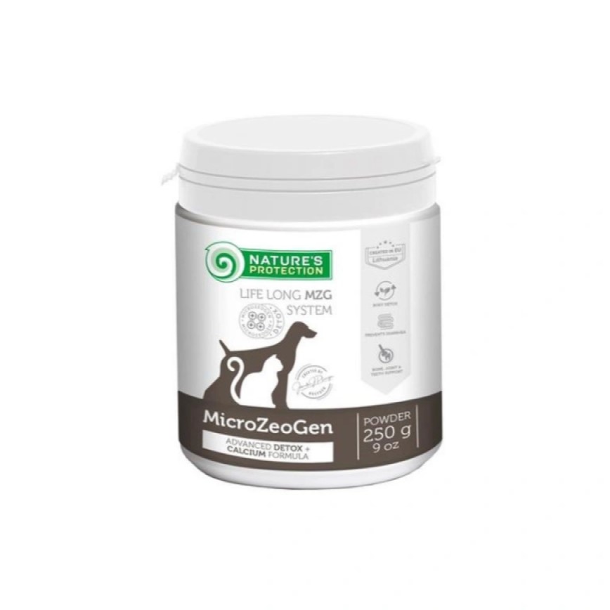 Nature's Protection 貓犬用保養品 全天然火山礦物牙石粉 牙齒.腸胃.骨骼加護配方 250g (MZGC250) 圖 1