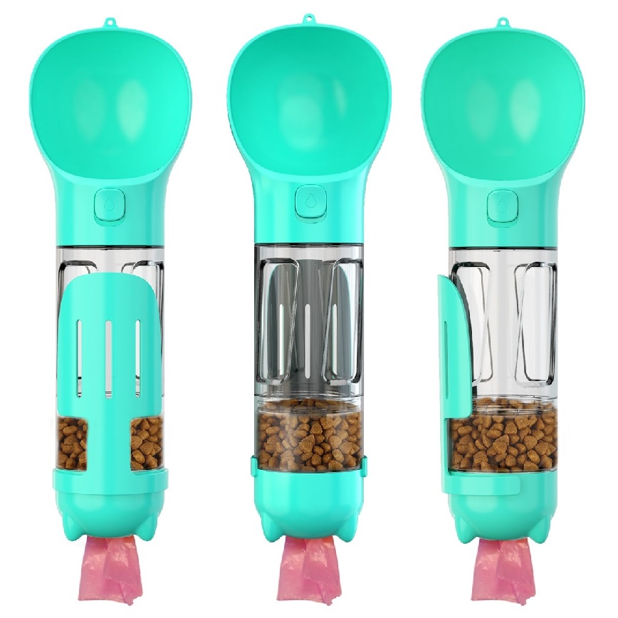 Billipets 3合1寵物多功能飲水杯 32.5cm x 9.5cm直徑 300ml (顔色隨機) (NS-17073) 圖 3