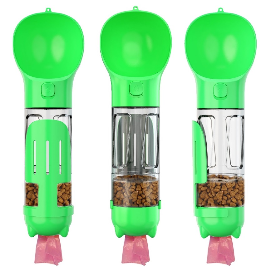 Billipets 3合1寵物多功能飲水杯 32.5cm x 9.5cm直徑 300ml (顔色隨機) (NS-17073) 圖 1
