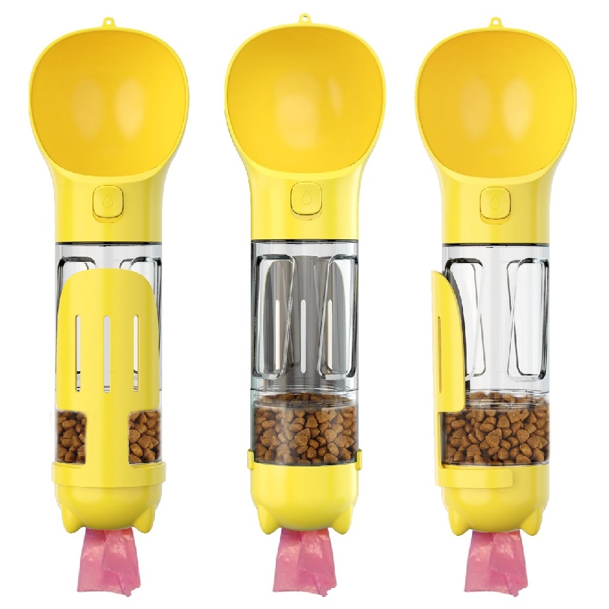 Billipets 3合1寵物多功能飲水杯 32.5cm x 9.5cm直徑 300ml (顔色隨機) (NS-17073) 圖 4