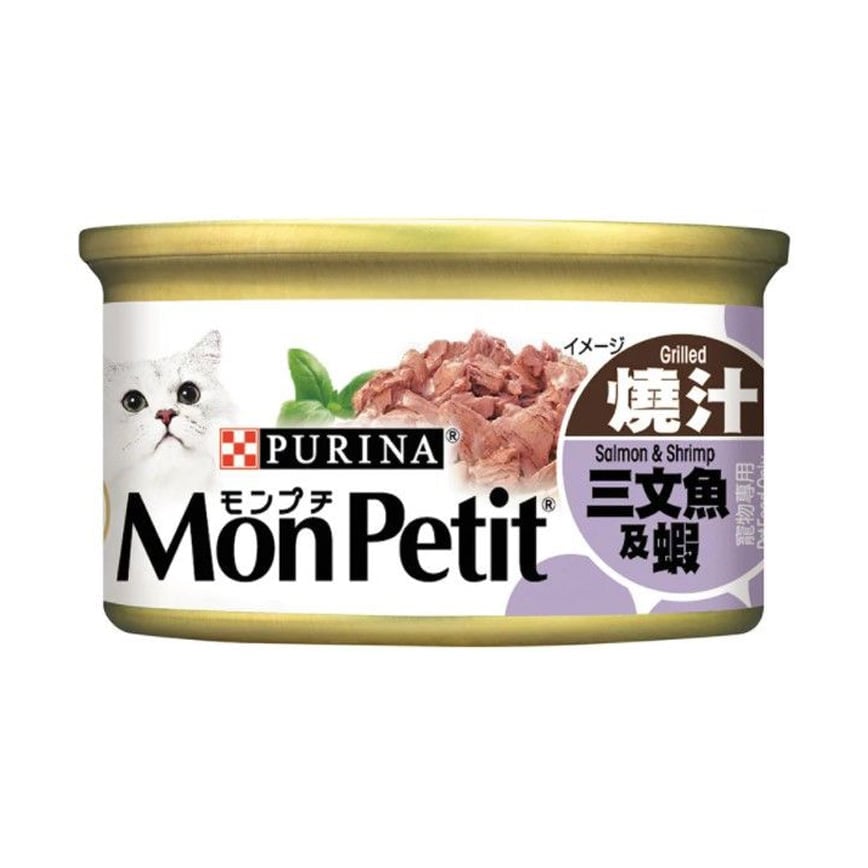 MonPetit 精選燒汁三文魚及蝦 85g