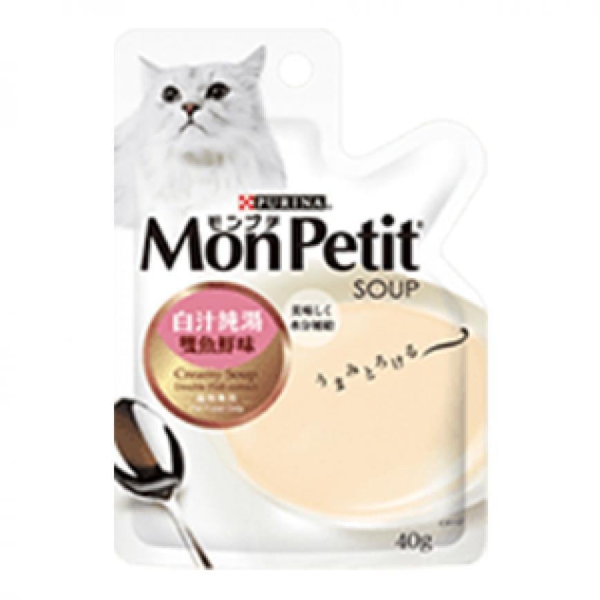 MonPetit SOUP 純湯系列 白汁純湯雙魚鮮味 40g (深粉紅) (NE12306879) 圖 1