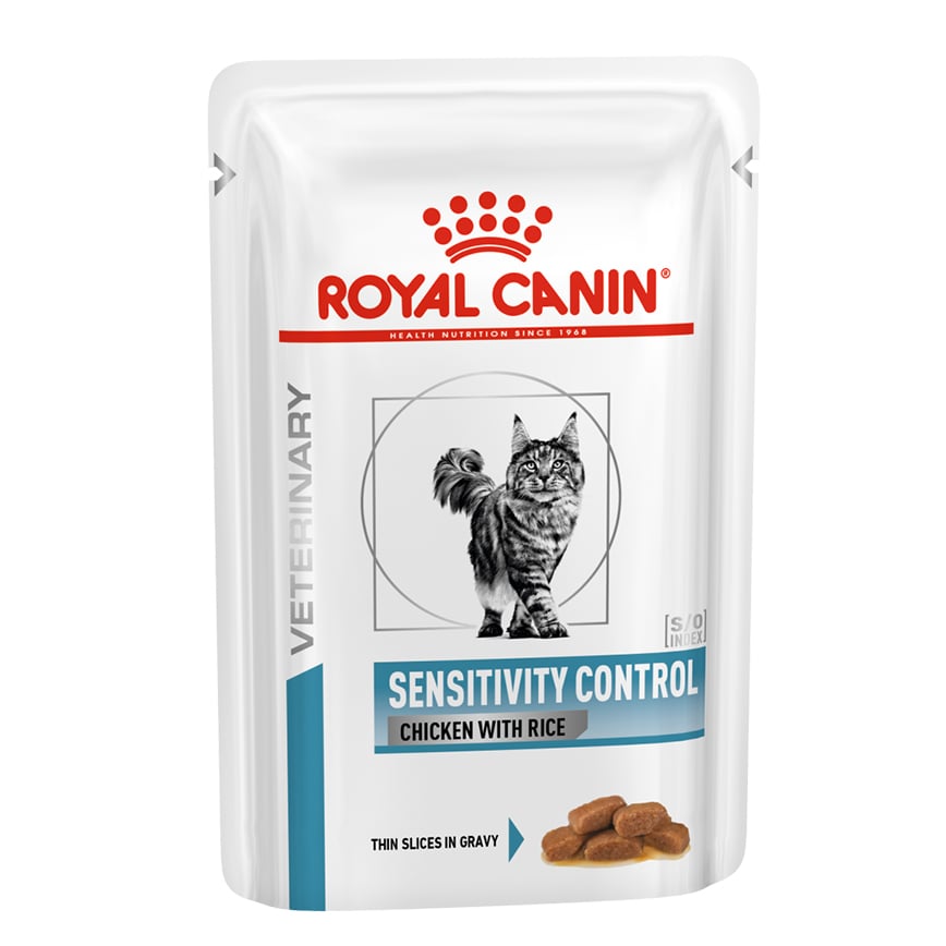 Royal Canin 處方糧 法國皇家 貓濕糧 皮膚敏感系列 成貓過敏控制處方袋裝濕糧 (肉汁) 85g (2741201/3080100)