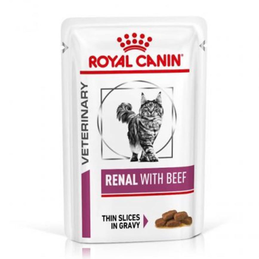 Royal Canin 處方糧 法國皇家 貓濕糧 關鍵賦活系列 成貓腎臟處方袋裝濕糧 (牛肉) 85g (3176600)