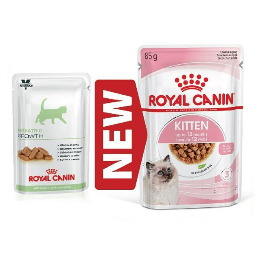 Royal Canin 處方糧 法國皇家 貓濕糧 健康管理系列 幼貓 (或懷孕及哺乳母貓) 助長健康管理袋裝濕糧 (肉汁) 100g (1825401) 圖 2