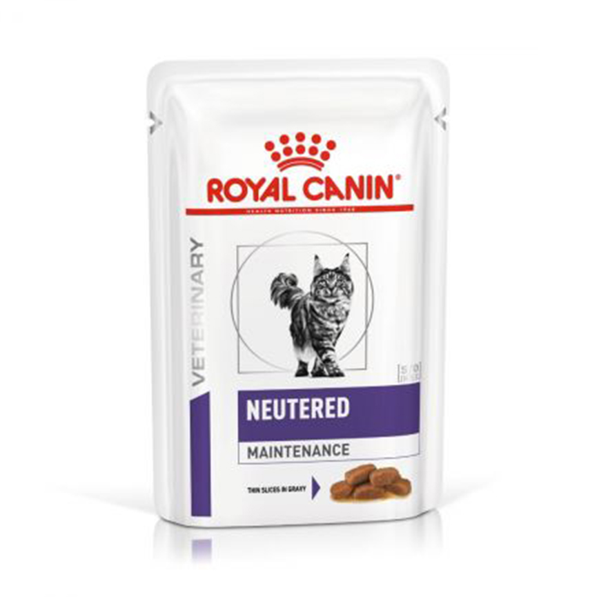 Royal Canin 處方糧 法國皇家 貓濕糧 健康管理系列 絕育貓體重維持健康管理袋裝濕糧 (肉汁) 100g (1825601) (舊包裝)