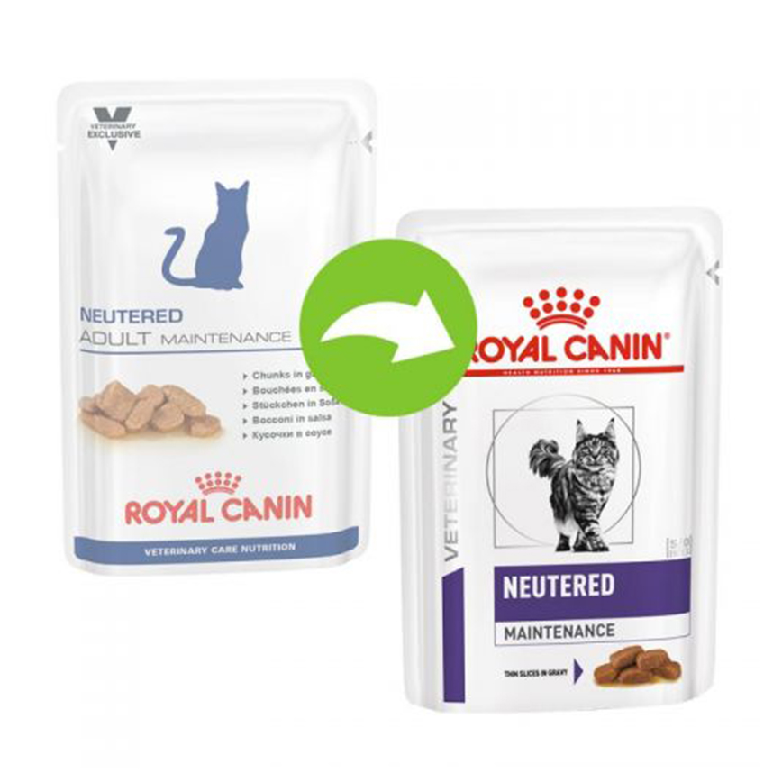 Royal Canin 處方糧 法國皇家 貓濕糧 健康管理系列 絕育貓體重維持健康管理袋裝濕糧 (肉汁) 100g (1825601) (舊包裝) 圖 2