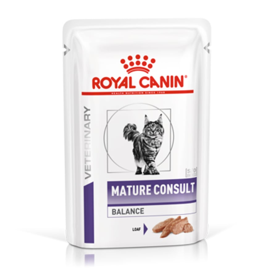 Royal Canin 處方糧 法國皇家 貓濕糧 健康管理系列 老貓均衡營養健康管理袋裝濕糧 (肉塊) 85g (3166900)