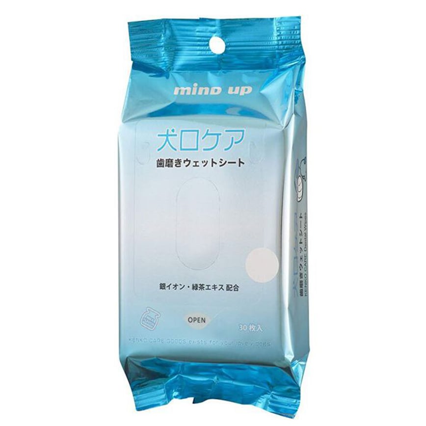 Mind Up 犬用 牙齒清潔濕紙巾 30片 (91601910) 圖 1