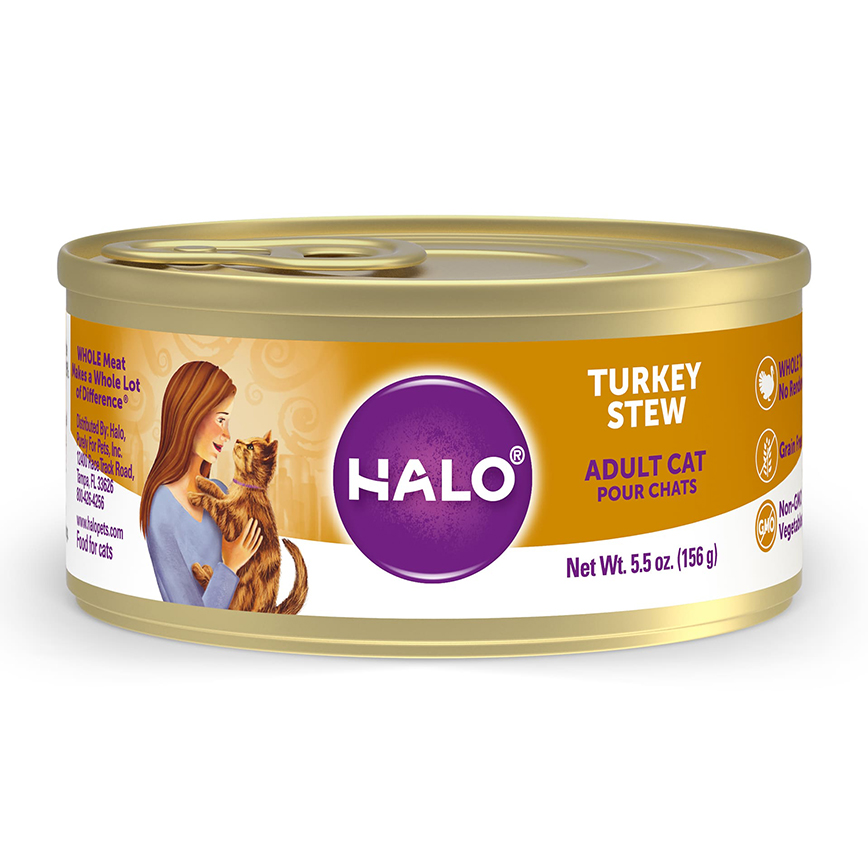 HALO 貓罐頭 無穀火雞配方 5.5oz (40082) (新包裝)