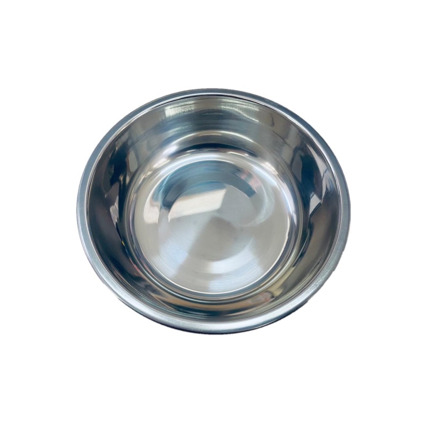 不鏽鋼寵物糧食水碗一個(寵物兩用 防滑寵物糧食水碗專用) 圖 1