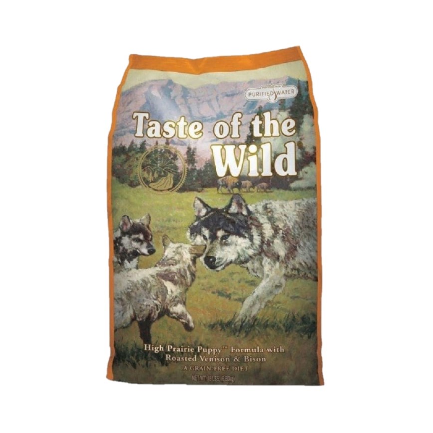 Taste of the Wild 狗糧 無穀物野牛+烤鹿肉幼粒配方 (全犬糧 國際版) 12.2kg (90102393)