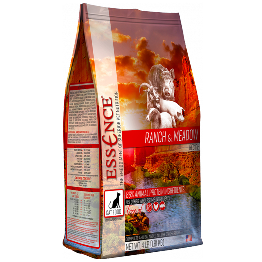ESSENCE 貓糧 野牧精選配方 野豬肉+山羊肉+羊肉及豚肉 10lb (ESC-RM2) 圖 1