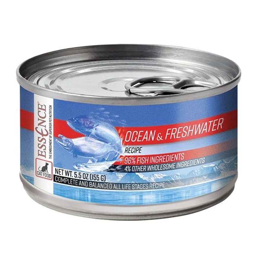 ESSENCE 貓罐頭 藍海精選配方 鯡魚+沙甸魚+鯖魚及三文魚 5.5oz (ESC-OFF)