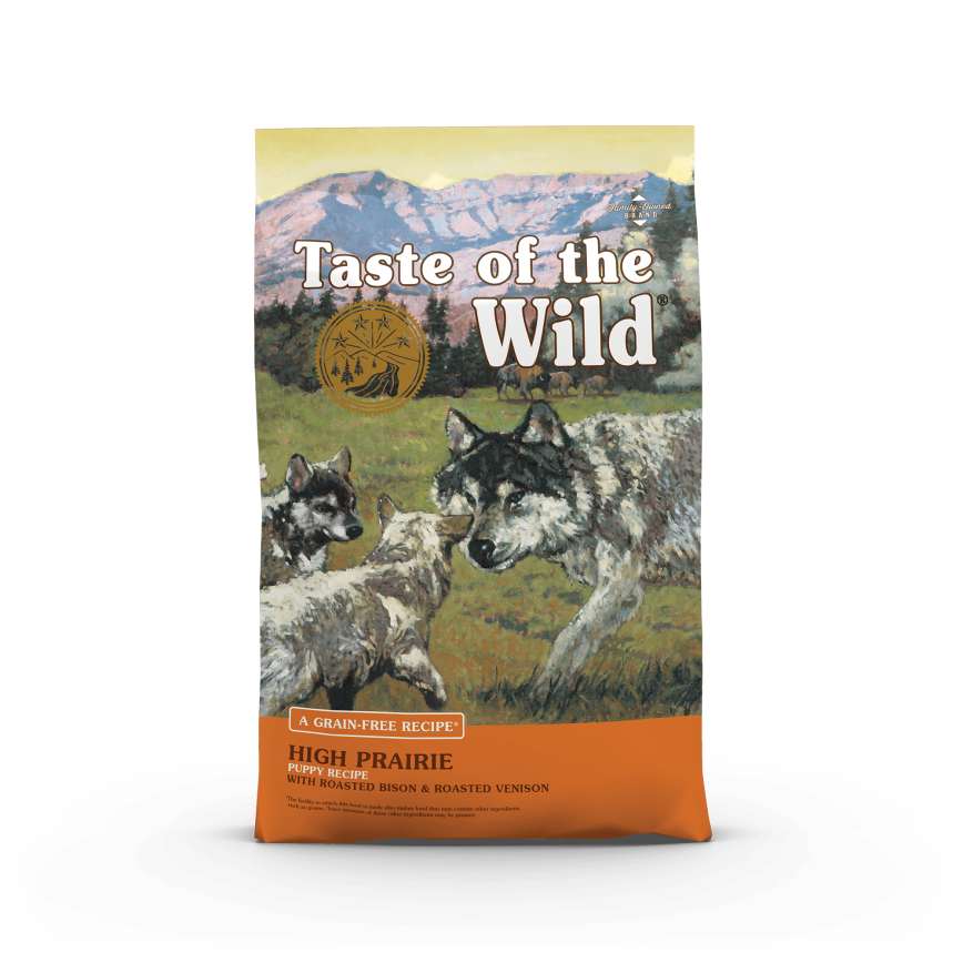 Taste of the Wild 無穀物烤野牛+烤鹿肉幼粒配方 (全犬糧 美國版) 5lb (90100273) 舊規格