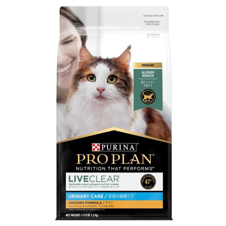 PURINA PROPLAN冠能 貓糧 舒敏系列 成貓泌尿健康配方 雞肉 1.5kg