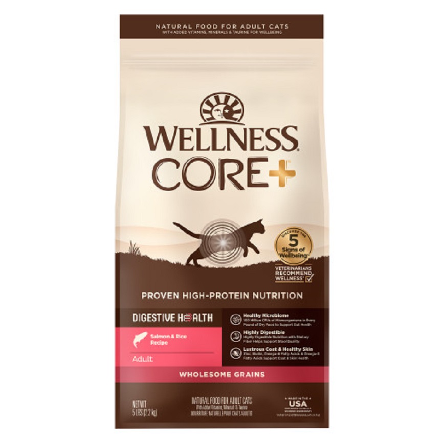WELLNESS CORE 貓糧 消化易 三文魚配方 5lb (89824)