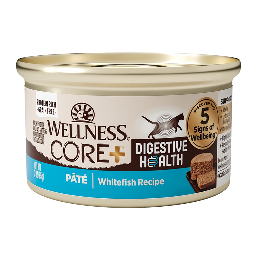 WELLNESS CORE 貓罐頭 消化易 白魚配方 3oz