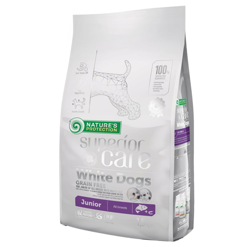 Nature's Protection 狗糧 低敏三文魚 小型幼犬 1.5kg