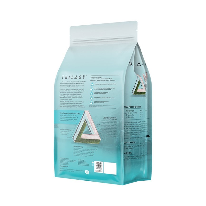 Trilogy 無穀幼貓糧 澳洲尖吻鱸魚及吞拿魚+5%紐西蘭羊肺凍乾 1.2kg (TRKT-001) (賞味期限 2022.02.24) 圖 2