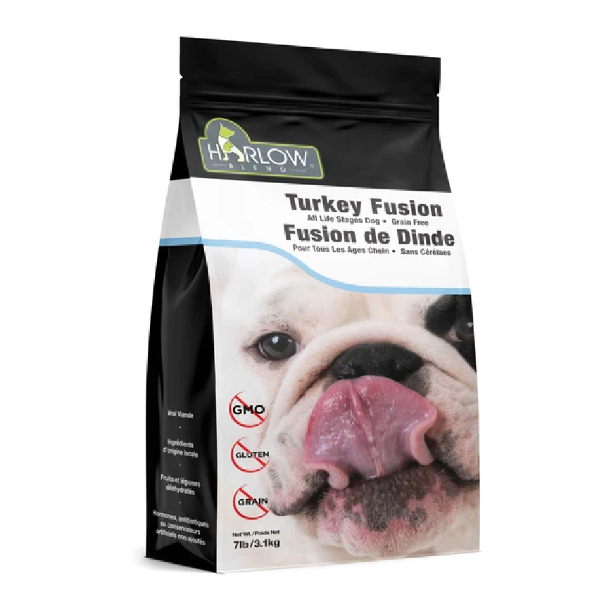 Harlow Blend 楓葉 無穀物鮮火雞,三文魚蔬果全犬乾糧 28lb 或 (7lb x 4夾袋)