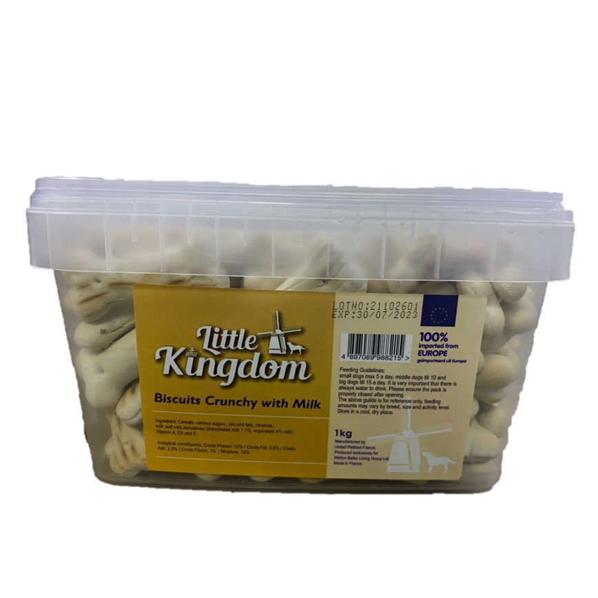Little Kingdom 狗零食 珍寶裝美毛健體餅 1kg (998821) 圖 2