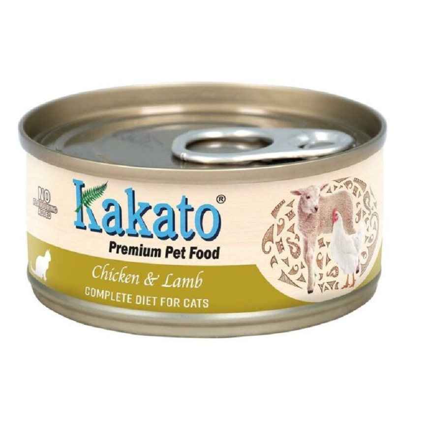 Kakato 貓主食罐 雞肉羊肉 70g