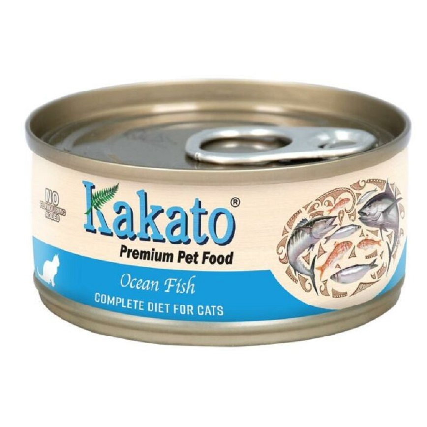 Kakato卡格 主食貓罐頭 海魚 70g
