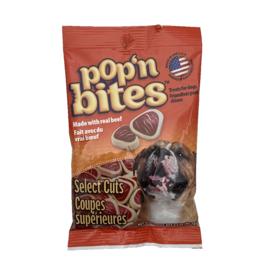Pop'n Bites 狗小食 牛肉味 99g 3.5oz (1161-1)