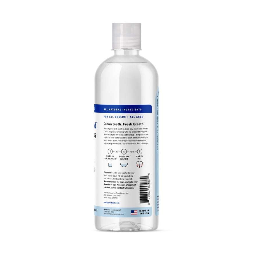 SUCHGOOD 天然清新口氣去除牙菌膜潔齒水 普通裝 17oz 500ml (藍色) (4889) (停售) 圖 4
