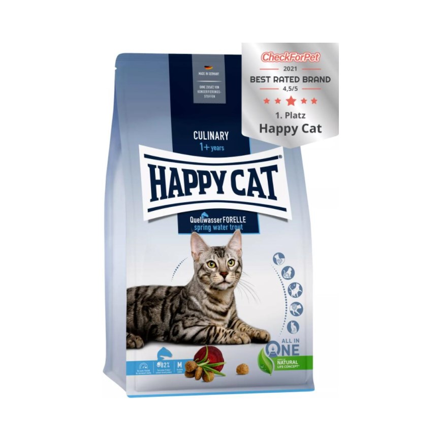Happy Cat Culinary系列 成貓糧 鱒魚配方 300g (70561)