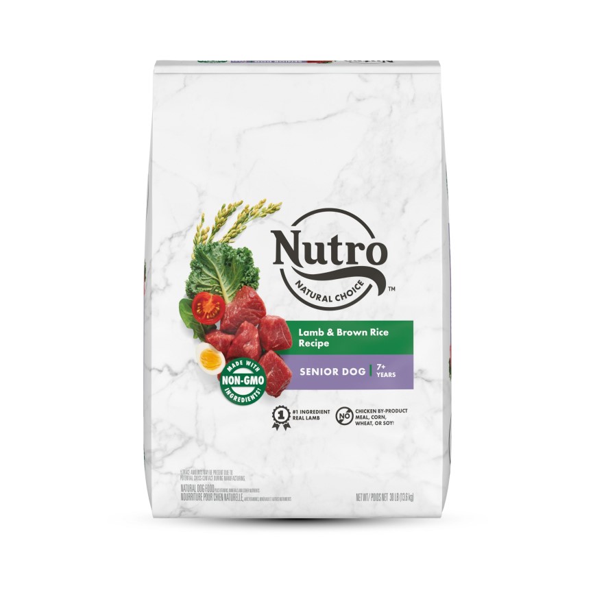 Nutro 狗糧 高齡犬糧 羊肉及糙米配方 30lb (10157675)