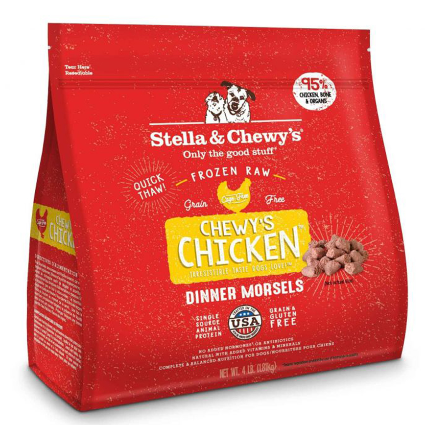 Stella & Chewy's 冷凍生肉狗糧 肉粒 籠外鳳凰 雞肉配方 4lb (FRCM-4) (需冷藏) 圖 1