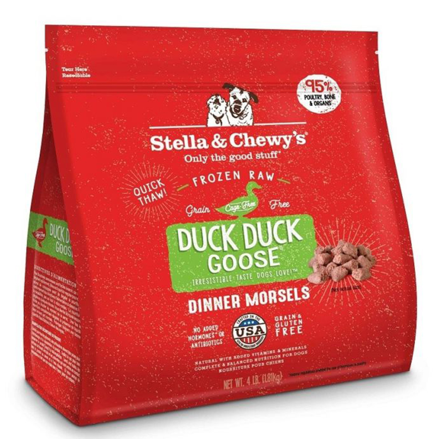 Stella & Chewy's 冷凍生肉狗糧 肉粒 鴨朋鵝友 鴨肉及鵝肉配方 4lb (FRDM-4) (需冷藏) 圖 1