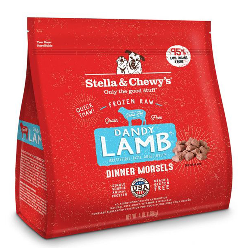 Stella & Chewy's 冷凍生肉狗糧 肉粒 羊羊得意 羊肉配方 4lb (FRLM-4) (需冷藏) 圖 1