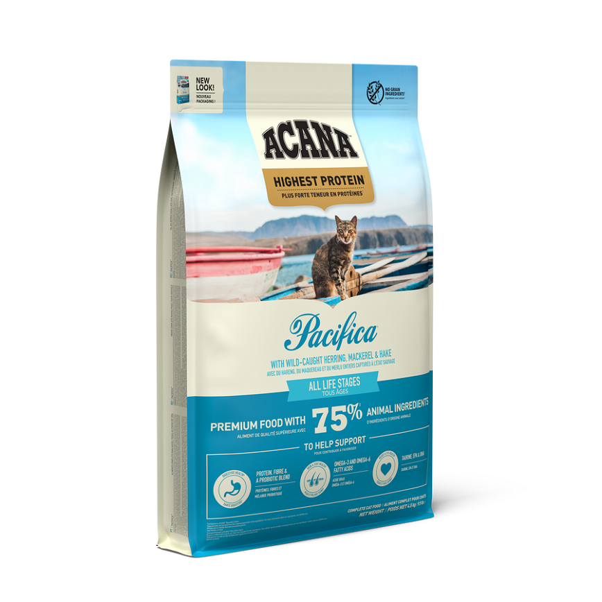 ACANA愛肯拿 無穀物貓糧 區域系列 太平洋配方 4.5kg (ACP45K)