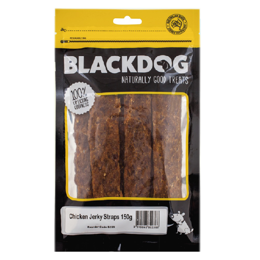 BLACKDOG 狗小食 天然高蛋白雞肉乾 150g (BD-02388)