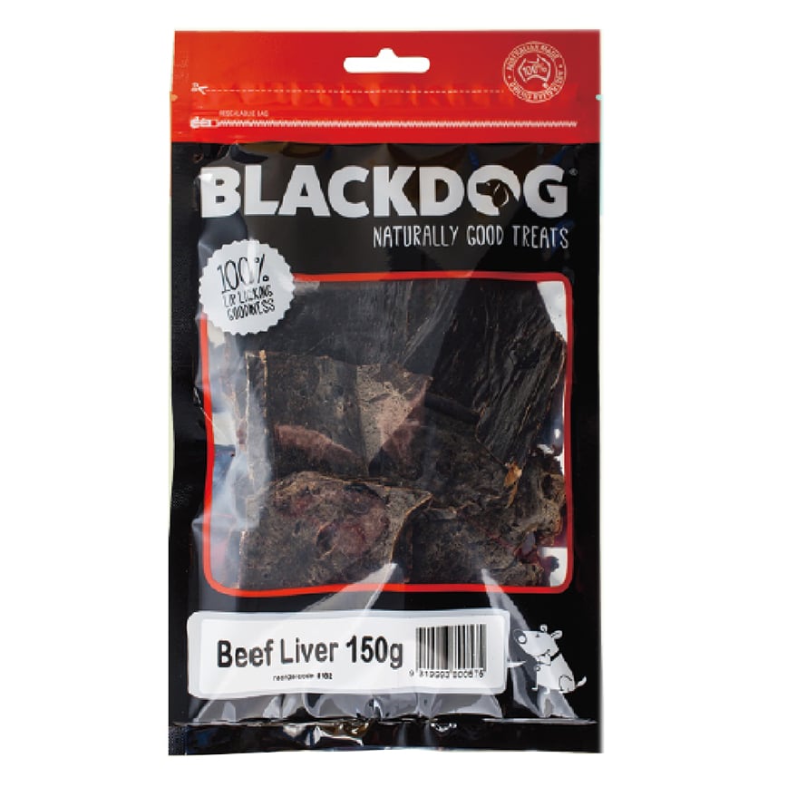 BLACKDOG 狗小食 高蛋白牛肝 150g (BD-00575)