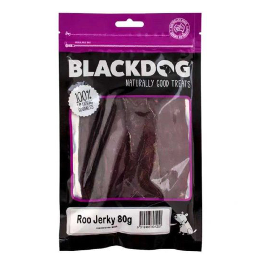 BLACKDOG 狗小食 天然澳洲袋鼠肉塊 80g (BD-01251)