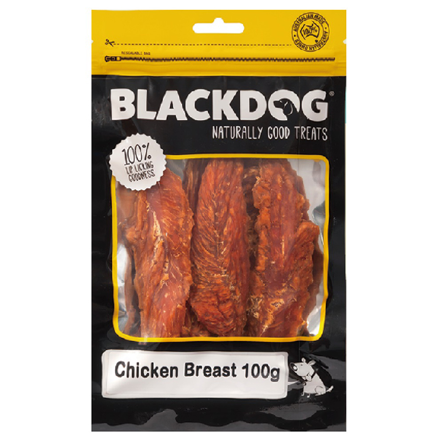 BLACKDOG 狗小食 天然澳洲雞胸塊 100g (BD-02104) 圖 1