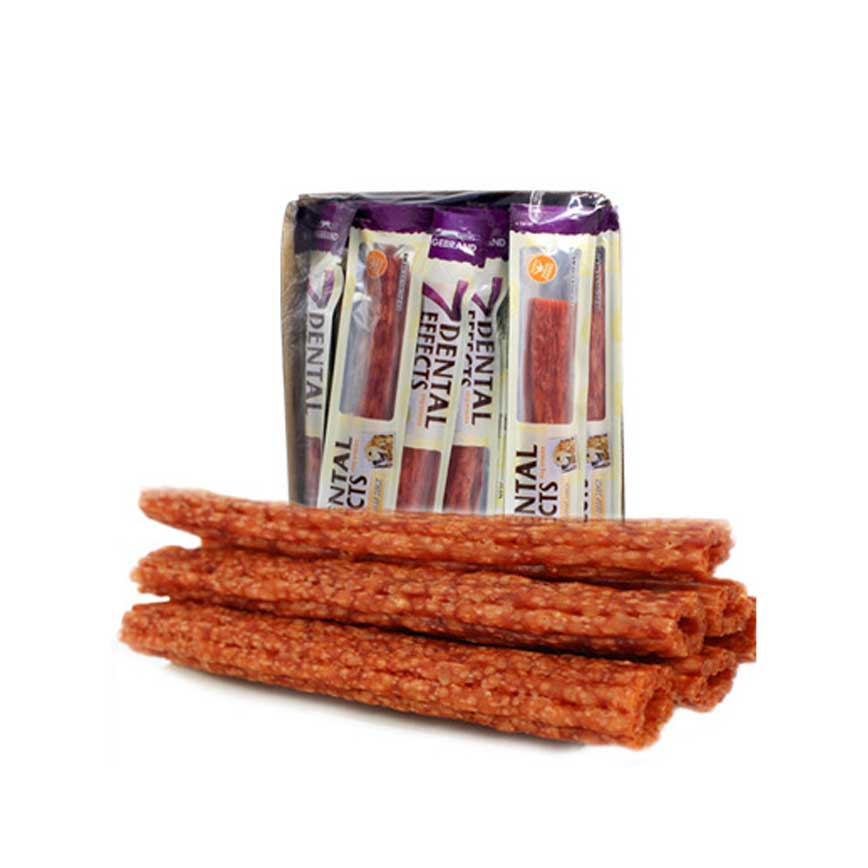 VEGEBRAND 7重高效 除口臭磨牙潔齒棒 狗小食 蕃茄牛肉味 15g 1盒24支
