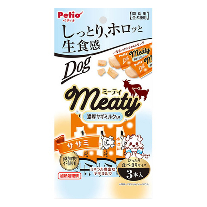 Petio 狗小食 無添加 生食感 山羊奶&雞胸肉肉醬 (+鈣・ 維他命) 3支裝 (90502442) (賞味期限 2022.04.30) 圖 1