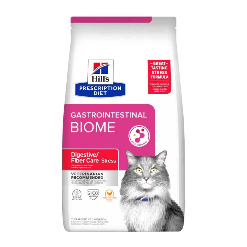 Hills 處方糧 貓糧 Gl Biome 健康腸菌叢配方 8.5lbs (604200) (新舊包裝隨機發貨) 圖 1