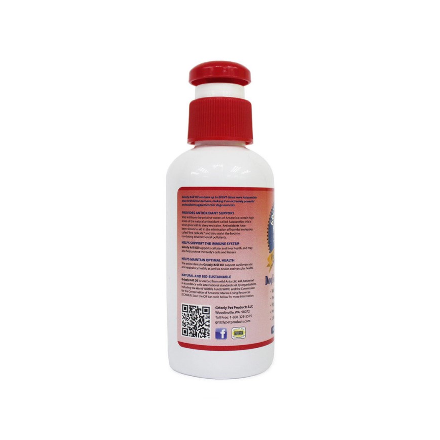 Grizzly 野生南極磷蝦油 120ml (GPP0105) 圖 2