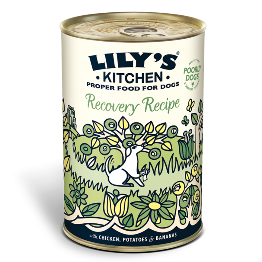LILY'S KITCHEN 狗主食罐 天然系列 腸胃進補餐 400g (DRR10)